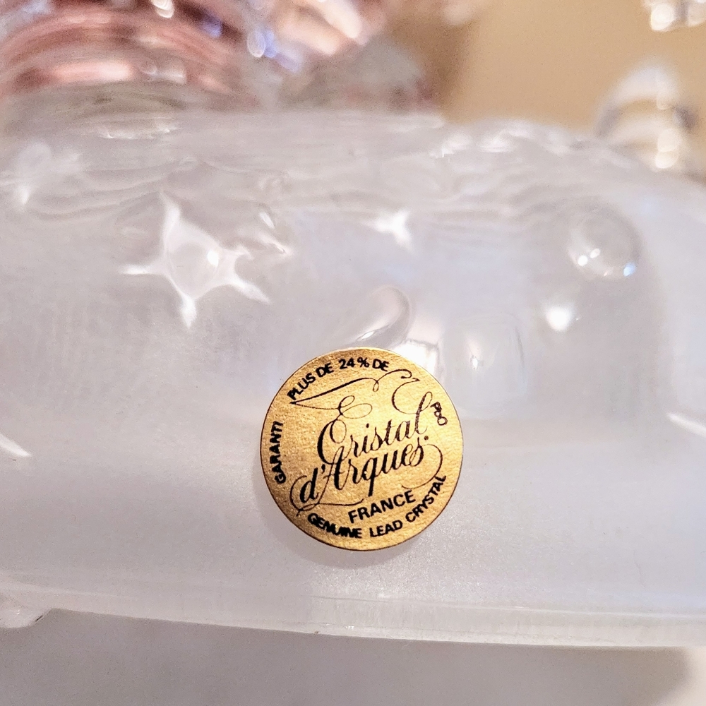 Vintage Crystal Musical Figurine - Picture 2 of 5